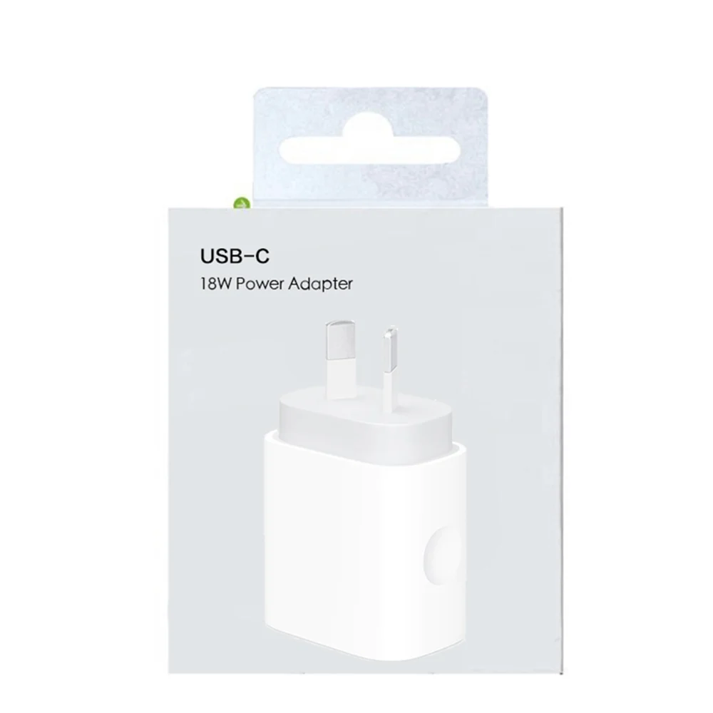 

original AUS SAA plug for apple 20W USB C fast charger is suitable for apple ipad type-c Quick PD charge for iPhone 11 pro Max, White