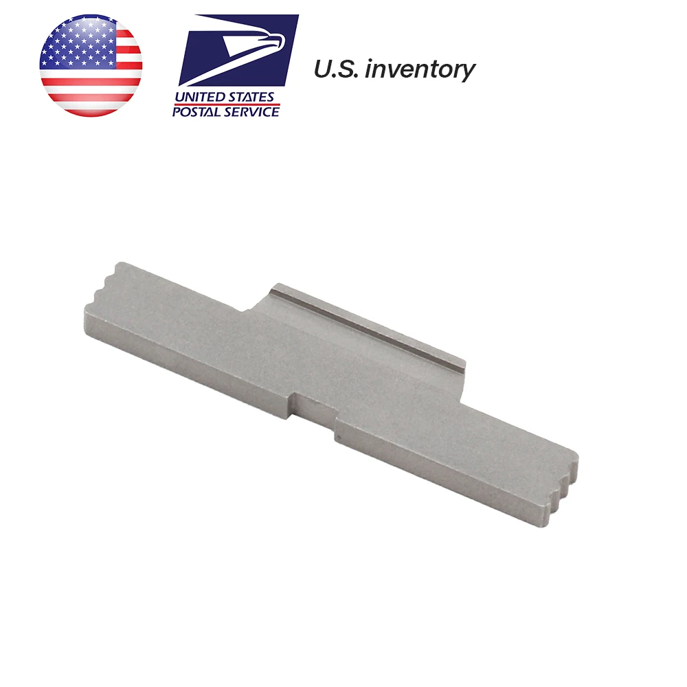 

MAGORUI High Quality Wholesale New Arrival Hunting Gun Accessories Glock Steel Slide Lock Lever, Silver