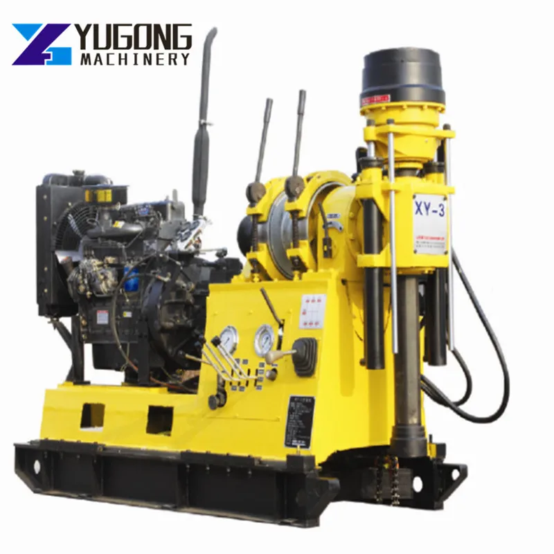 300m Hydraulic Soil Sampling Drilling Machine Borewell Drilling Machine