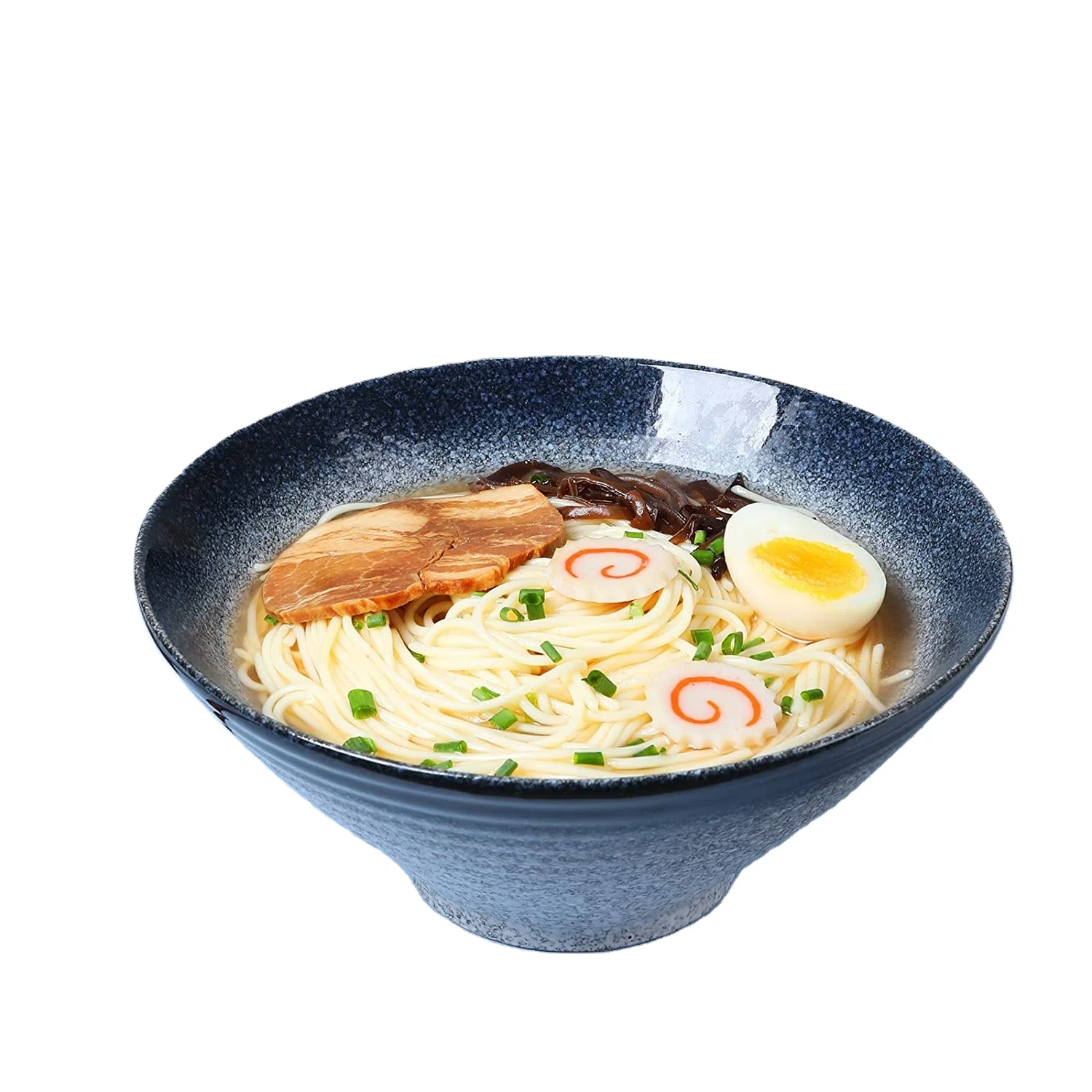 

Large Blue-Green Color 60oz Deep Ramen Noodle Soup Bowl Japanses Bowl