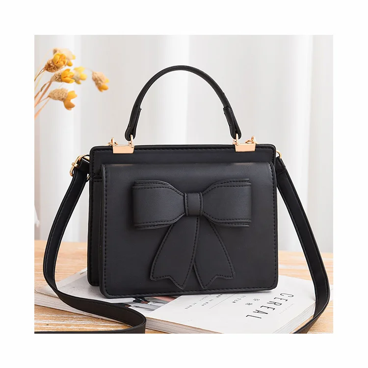 

CB362 fashion luxury casual ladies hand bag 2021 pu handbags for women bow