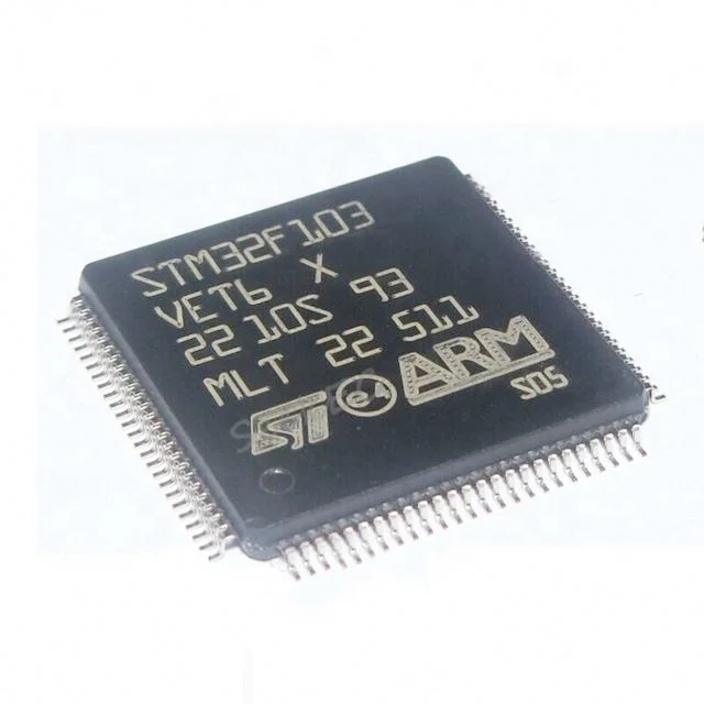 

STM32F103VET6 Original LQFP100 IC Chip Microcontroller Electronic Component STM32 STM 32 STM32F STM32F10 IC STM32F103 Price