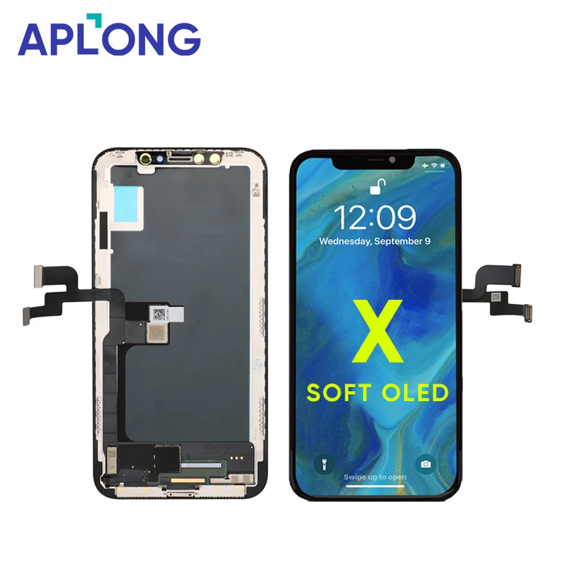 

LOWEST SHIPPING USD9 ALONG Original LCD Touch Screen Replacement OLED Display LCD Screen for iPhone X, Black