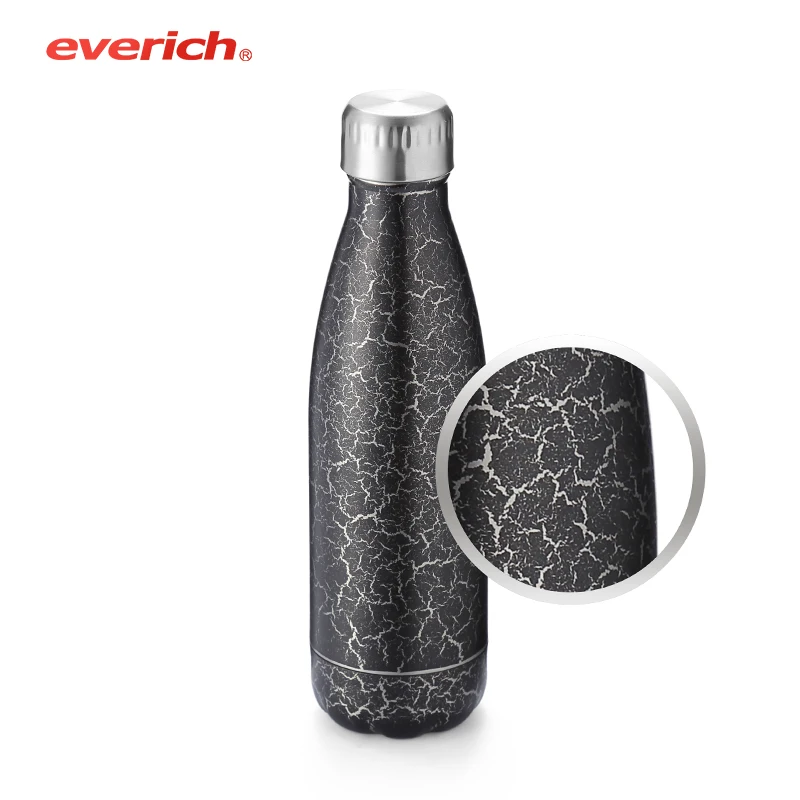

SAMPLE Everich 500ml Cola Cheap Double Wall Vacuum Insulated Drink Bottle Water Bottles Stainless Steel Direct Drinking Metal, Stainless steel color in stock