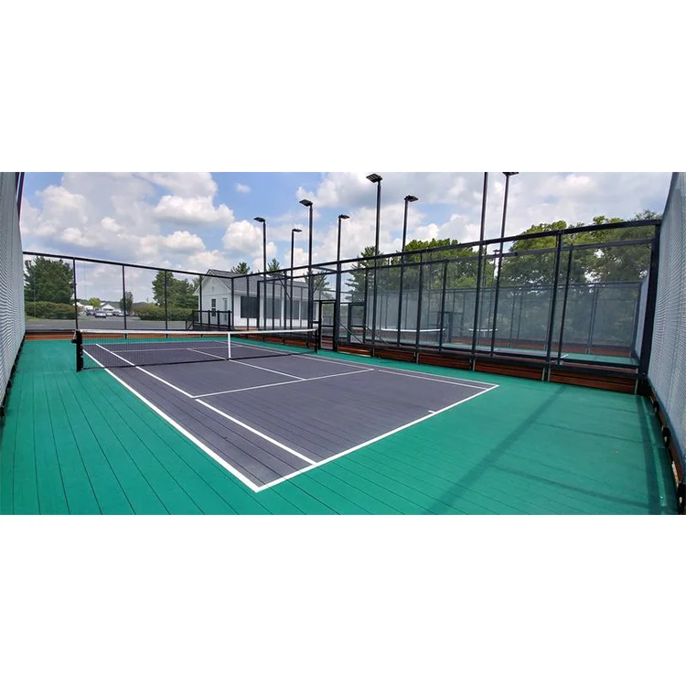 
Factory Wholesale Good Quality Panoramic Padel Tennis Court 