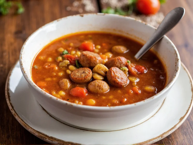 Perfect Lentil and Sausage Soup Recipe: Hearty & Healthy