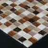 23x23 Pattern Glass Tiles For Kitchen Resin Mosaic Tile