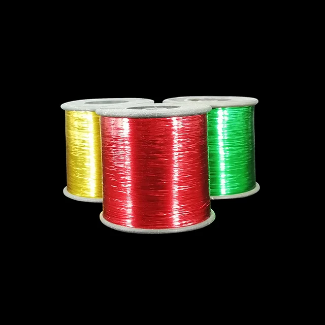 
Deep gold shade M metallic yarn metallic film 