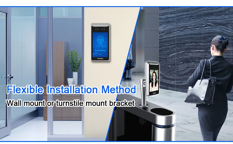 20 years experience Real Time Smart Security Face Recognition Detection Terminal door access control system