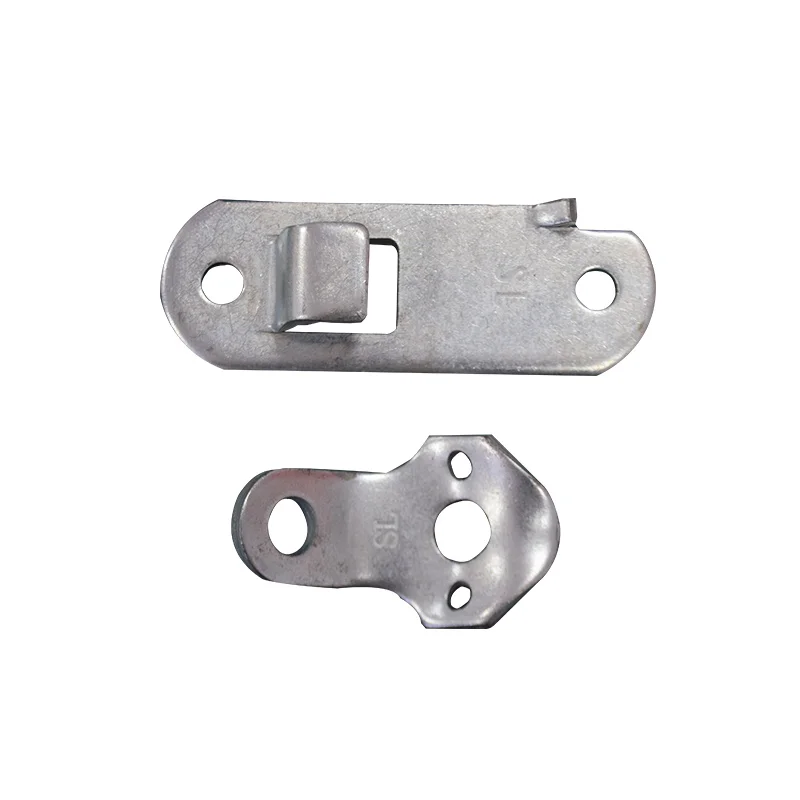 Galvanized Shipping Container Door Lock Handle Retainer Catch And Plate