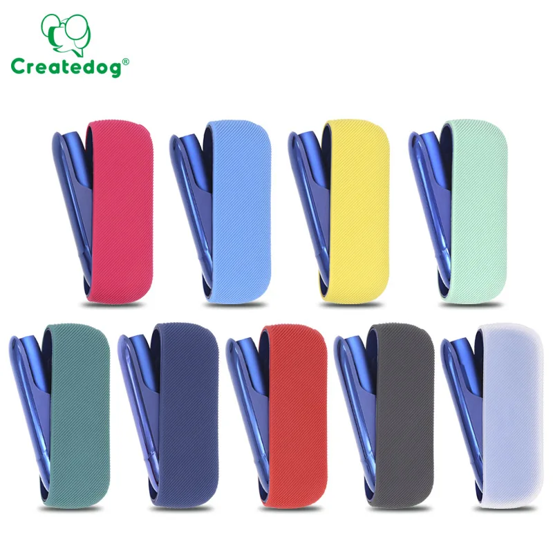 

Accessories case with Door cover TPU cover for use with IQOS 3.0 DUO, Black, transparent