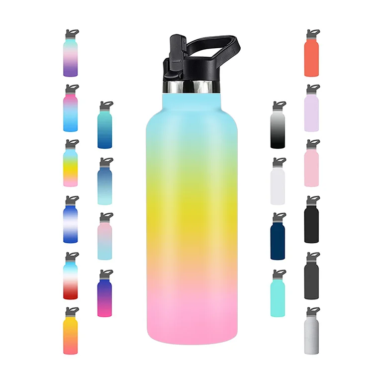 

2021 hot sale Custom Private Label leak proof 32oz Sport Leakproof Vacuum Insulated Stainless Steel Water Bottle with Flip Lid
