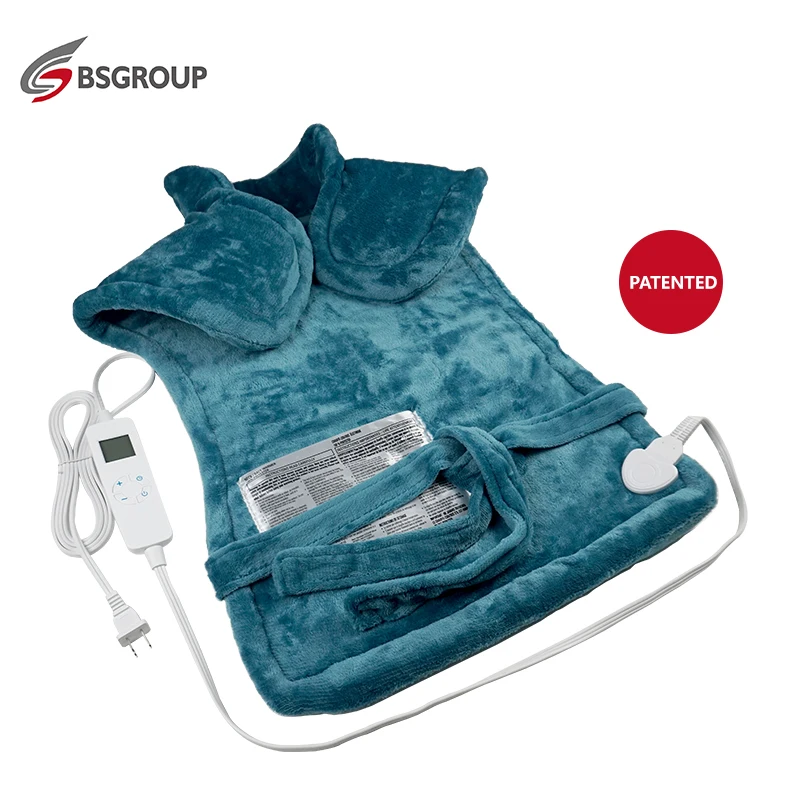 
ETL Approved for North America Market 110V Extra Large Full Back Heating Pad Wrap 