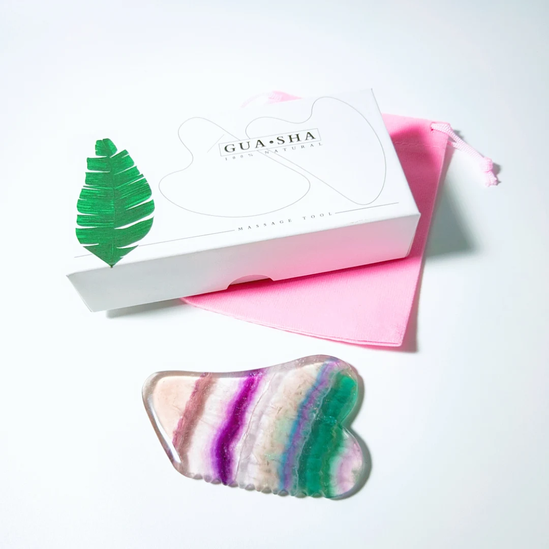 

Body fluorite stone gua sha scraping massage board tool