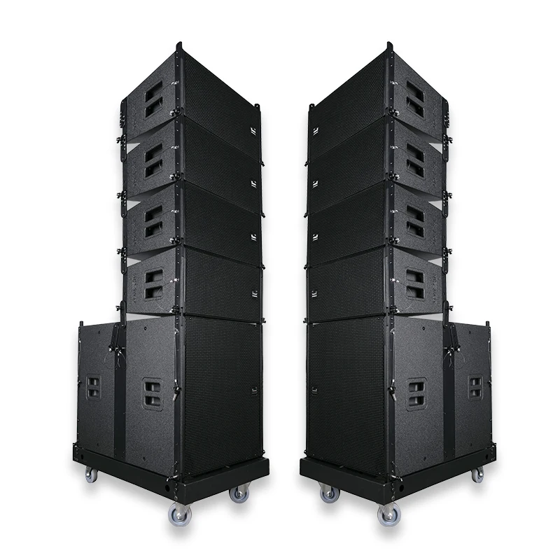 

QE-006 Professional single 10 inch line array sound KTV wedding outdoor stage performance remote speaker 18 inch subwoofer