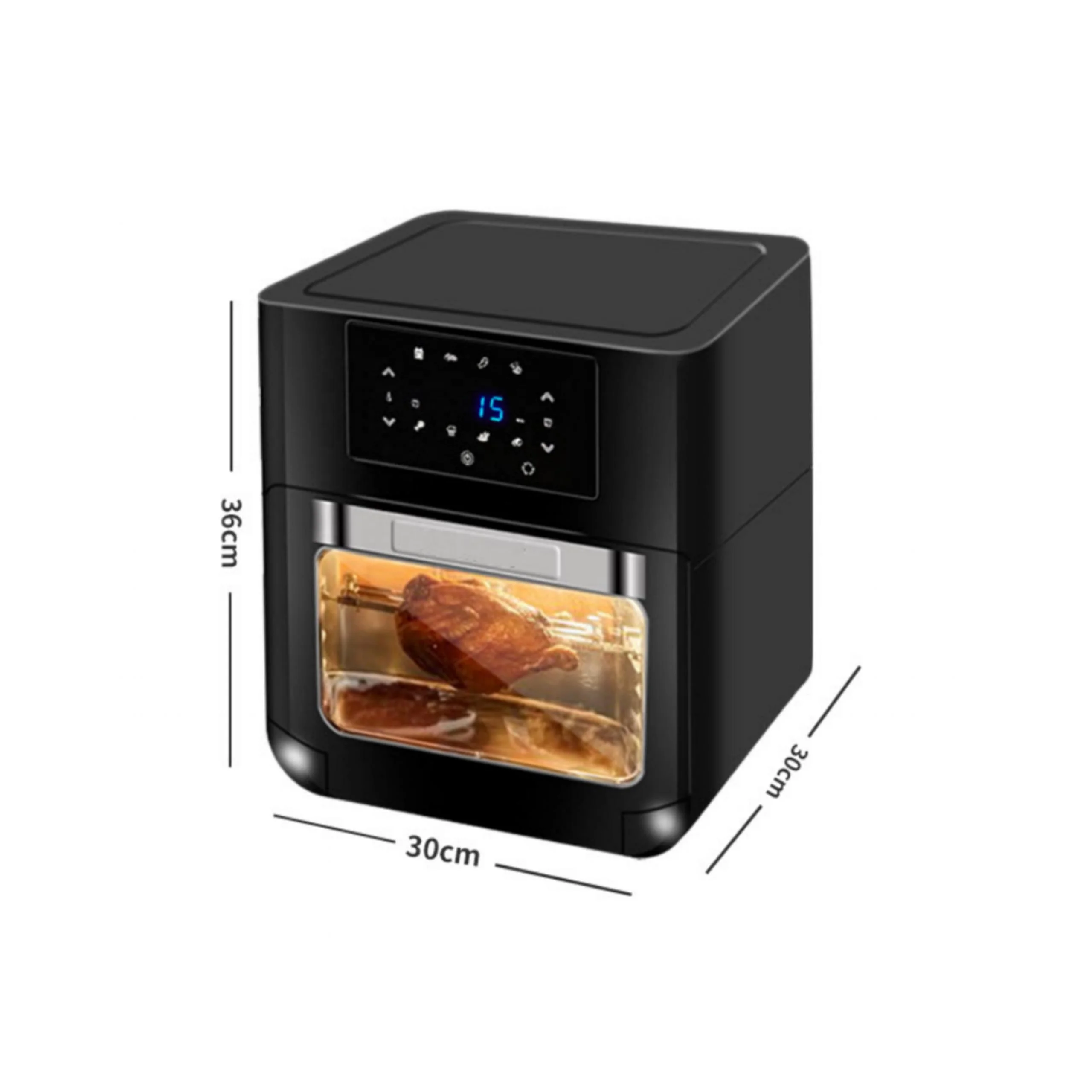 

Home use Industrial 12L commercial digital oven air fryer oven