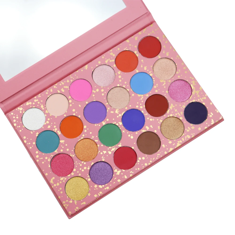 

Make Your Own Brand Custom Logo Palette Private Label 24 Colors Eyeshadow Palette with Matte and Shimmer Eyeshadow