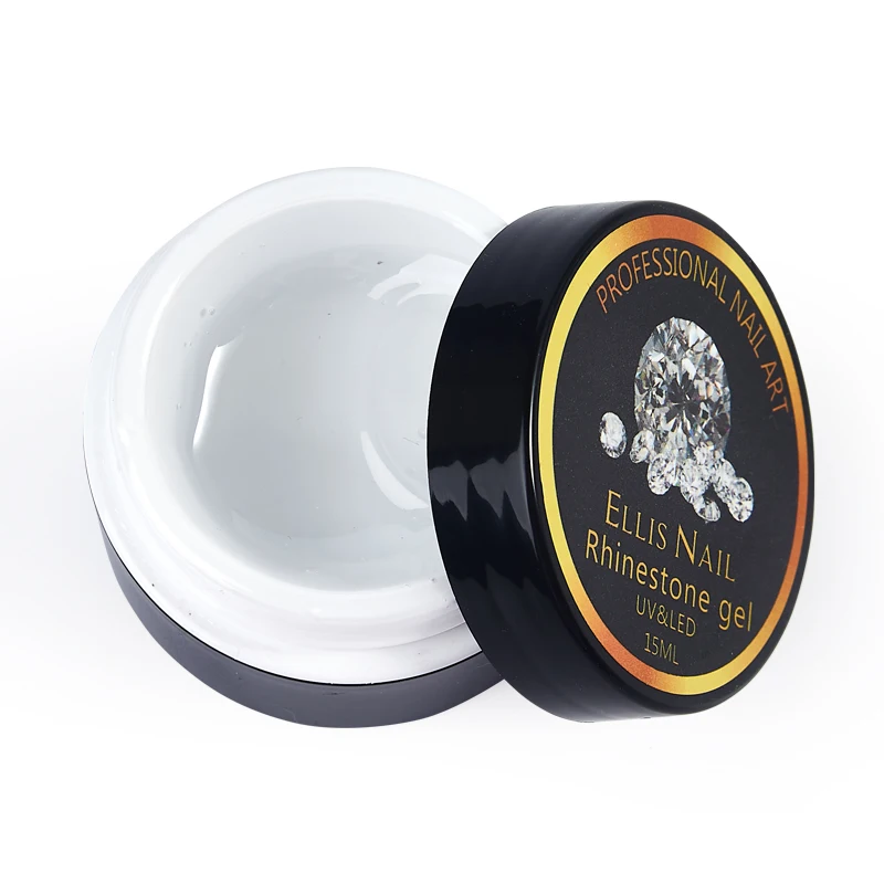 

Builder nail gel top selling nail art decoration strong adhesion drilling glue nails rhinestone gel super hard gel, Clear