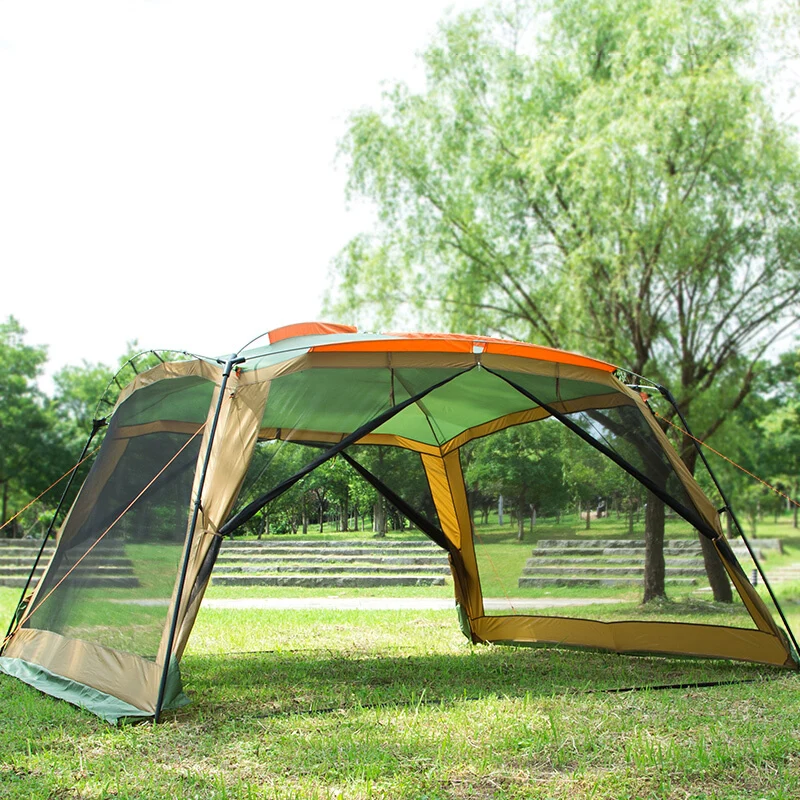 

8-12 person camping tent outdoor big large portable Canopy tent party tent Family