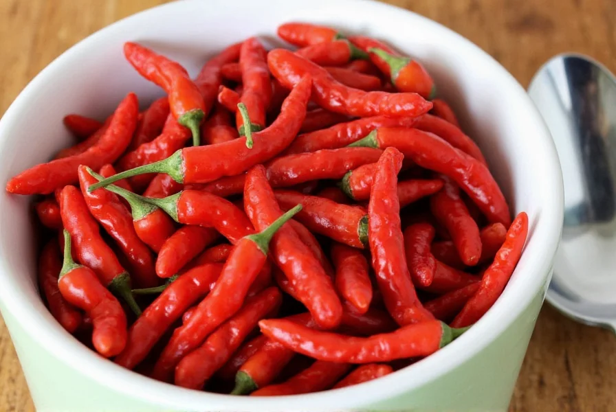 cooking with chile de arbol