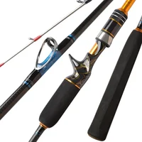 

TOMA 1.8m1.98m2.1m MH saltwater boat fishing rod carbon fiber spinning fishing jigging rod