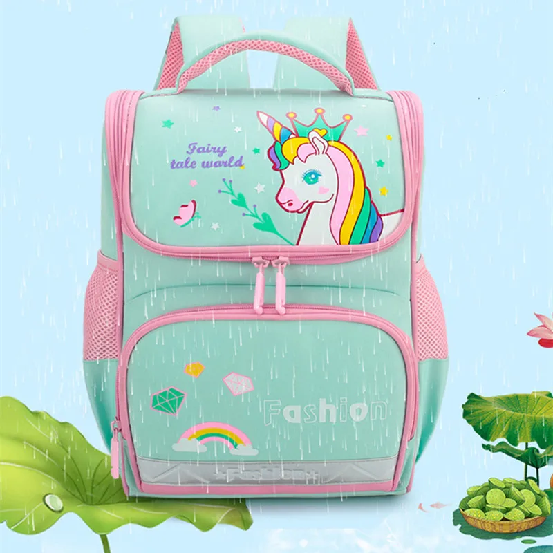 

Wholesale Amazon Big Space Boys & Girls Student Backpacks for children ages 6-12, Customized color