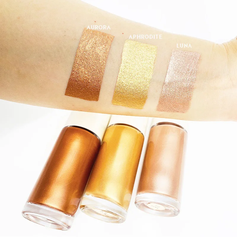 

AH Wholesale Private Label Custom Bottle Lotion Mist Spray Glitter Body Shimmer Oil, Multi-colored