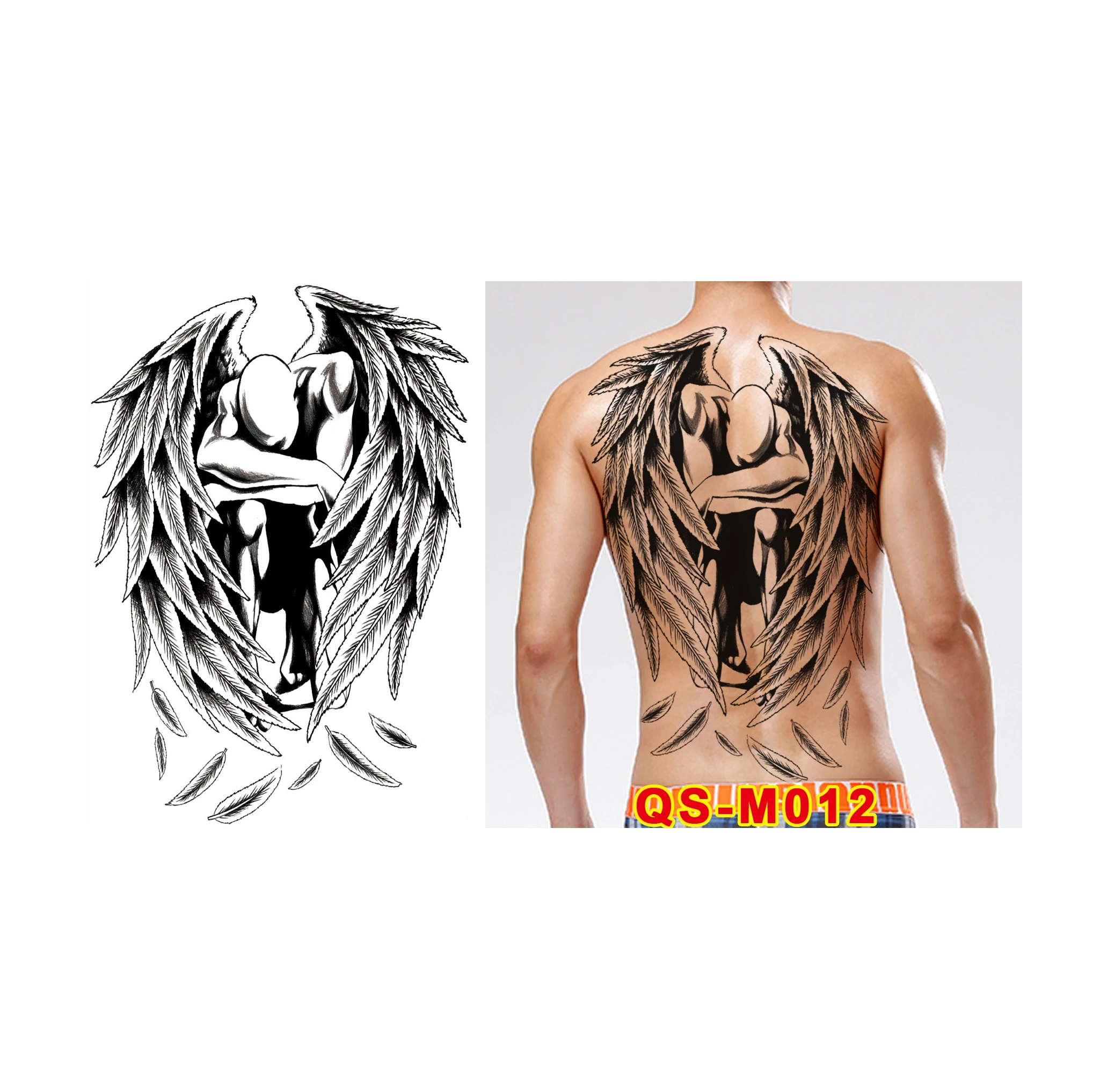 

Wholesale Custom Temporary Tattoo Sticker Buy 3d Semi Permanent Body Tatoo Sticker Fake Printer Temporal Paper For Men