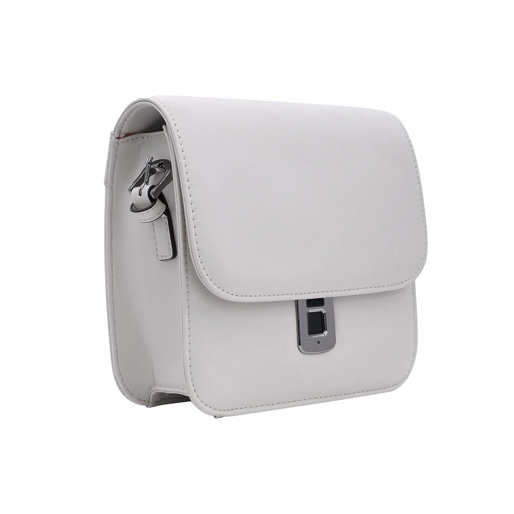 

woman fingerprint lock PU handbags High Quality Brand Designer Mini Ladies bag Women's Shoulder Bags handbag, Black /green /white /orange