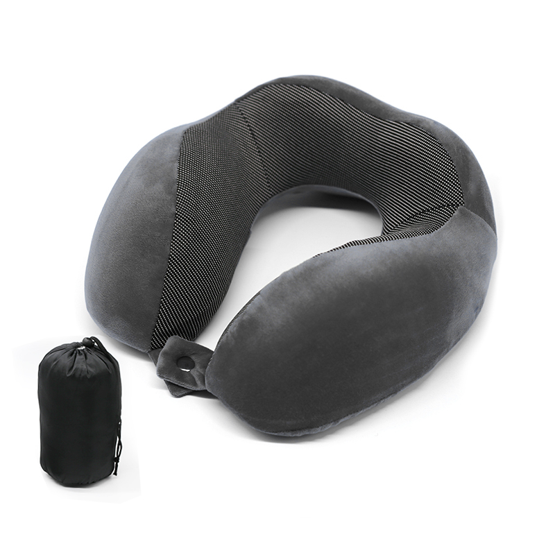 

OEM easy to carry car neck pillow headrest travel pillow memory foam car head rest travel pillow, Customized color