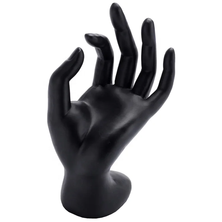 

Wholesale Ring Jewelry Stand Display Modern Mannequin, Gold, silver, black paint, black velvet, red velvet, frosted white