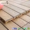 co-extrusion Technique easy install outdoor waterproof WPC decking tiles