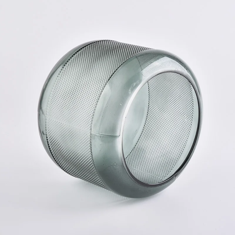 Large Capacity Handmade Candle Container Glass