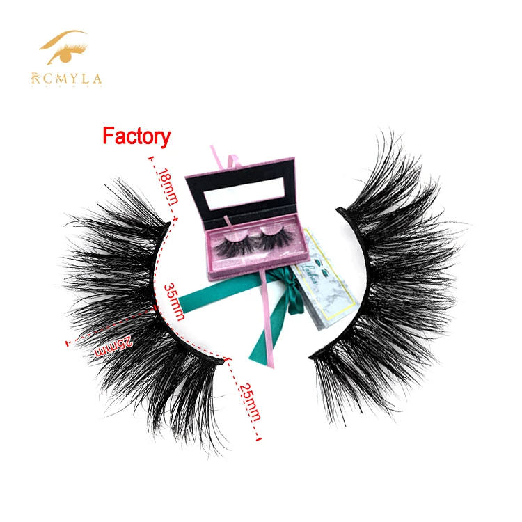 

HOT selling 25mm 3d mink eyelashes real siberian mink 25mm lashes eyelash with customize own brand box