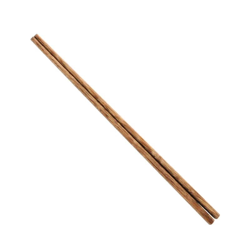 

Healthy paint-free solid wood reusable chicken wing wood chopsticks, Burlywood