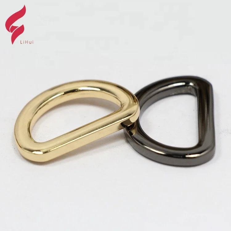 

Pass SGS test high end custom handbag accessories d ring metal ring decoration luggage handbag making accessories for bag, Nickle ,gold ,gunmetal or as your request