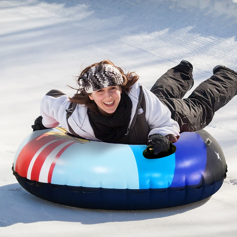 

Factory price Manufacturer Supplier slide dry ski inflatable snow sledge tube, As pic. show