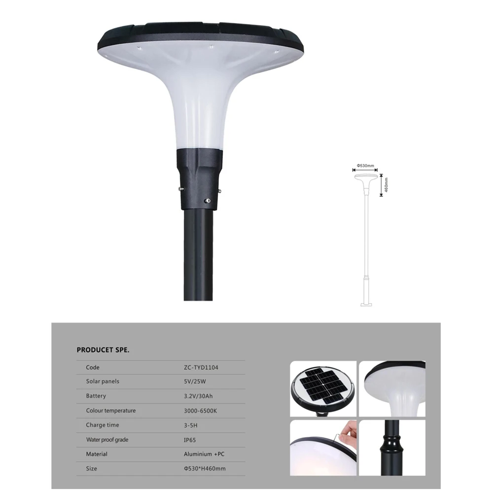 170lm w lora outdoor street flooring solar led light on road - Famidy.com