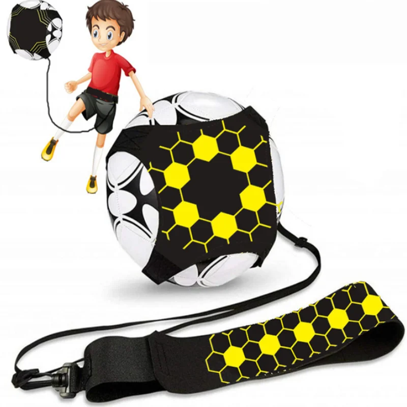 

Soccer Training Adjustable Sports Assistance Soccer Ball Practice Belt Training Equipment Kick For Kids And Adults, Black