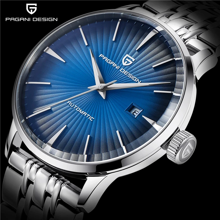 

PAGANI DESIGN new Men Watch 2770 Automatic Wrist Watch Man Stainless Steel Waterproof Business Men's Mechanical Watches