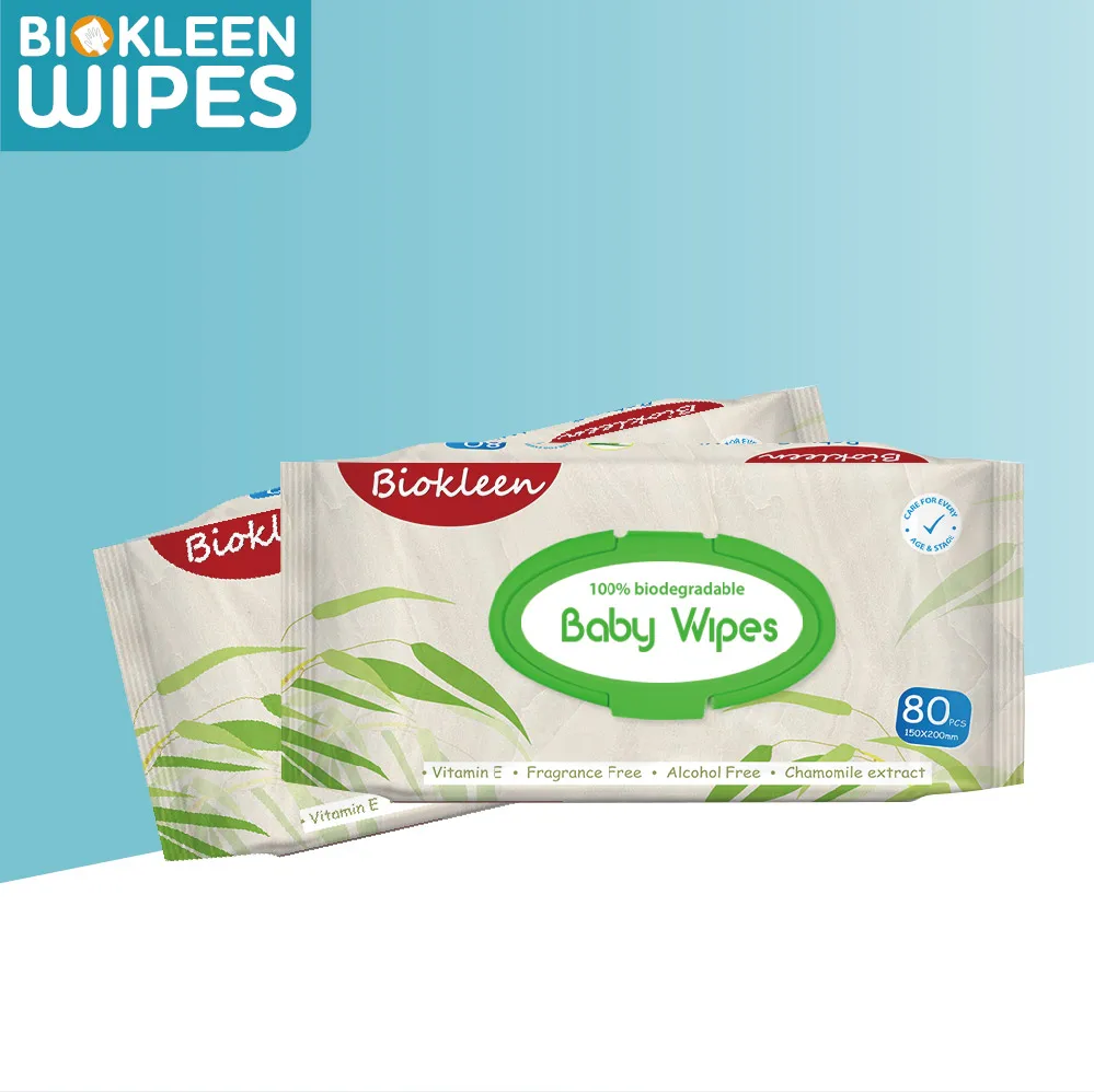 

Lookon Biodegradable Private Label Of Biodegradable Natural Formulated Baby Wipes Factory