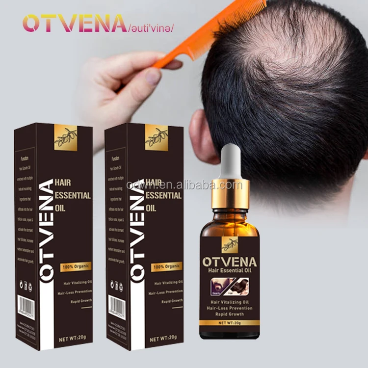 

Private Label OTVENA 100% authentic anti hair loss hair treatment oil