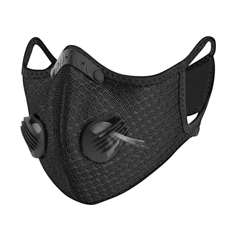 

Dust ma./sk with Filters Sports mask scarf Reusable Activated Carbon Half Face f n99/kn95/n95 for Workout Running