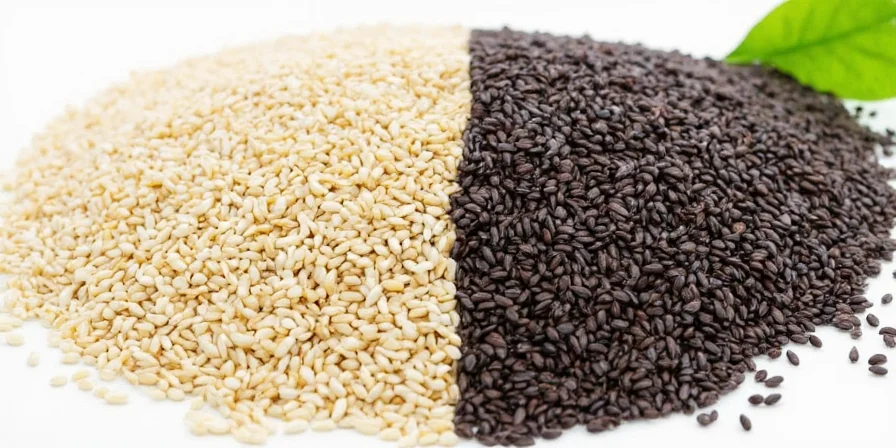 Sesame seeds growing in a field
