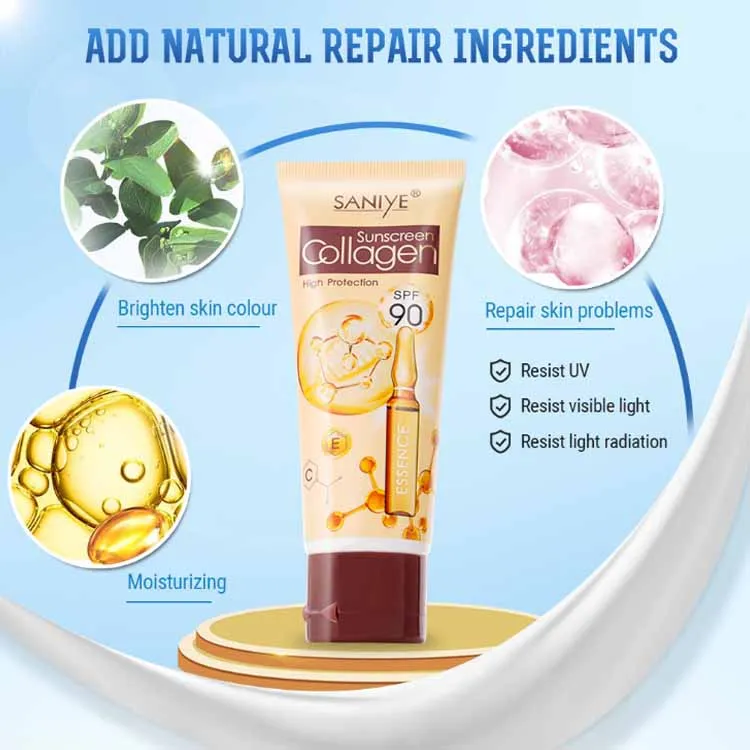 

OEM Skin Care Whitening Sunscreen Cream Long Last spray sunscreen spf 90