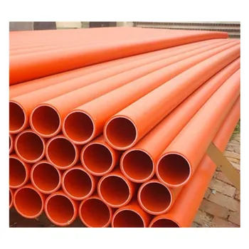 Orange Pvc Pipe Mpp Pipe Power Cable Tube For Underground Electric ...