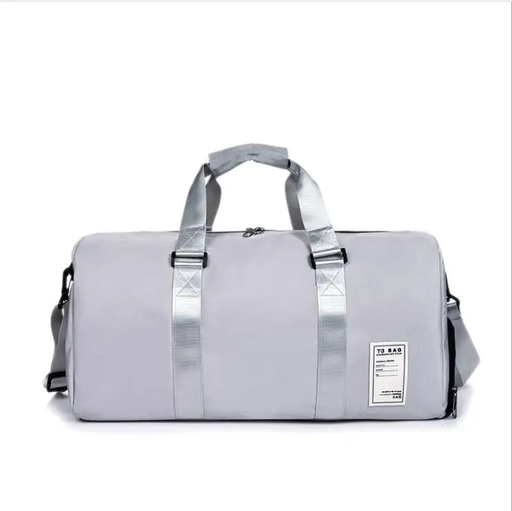 

Large Capacity Men travel bag Nylon waterproof travel luggage bag outdoor shoulder Duffle bag leisure sports package, Colorful gym bag