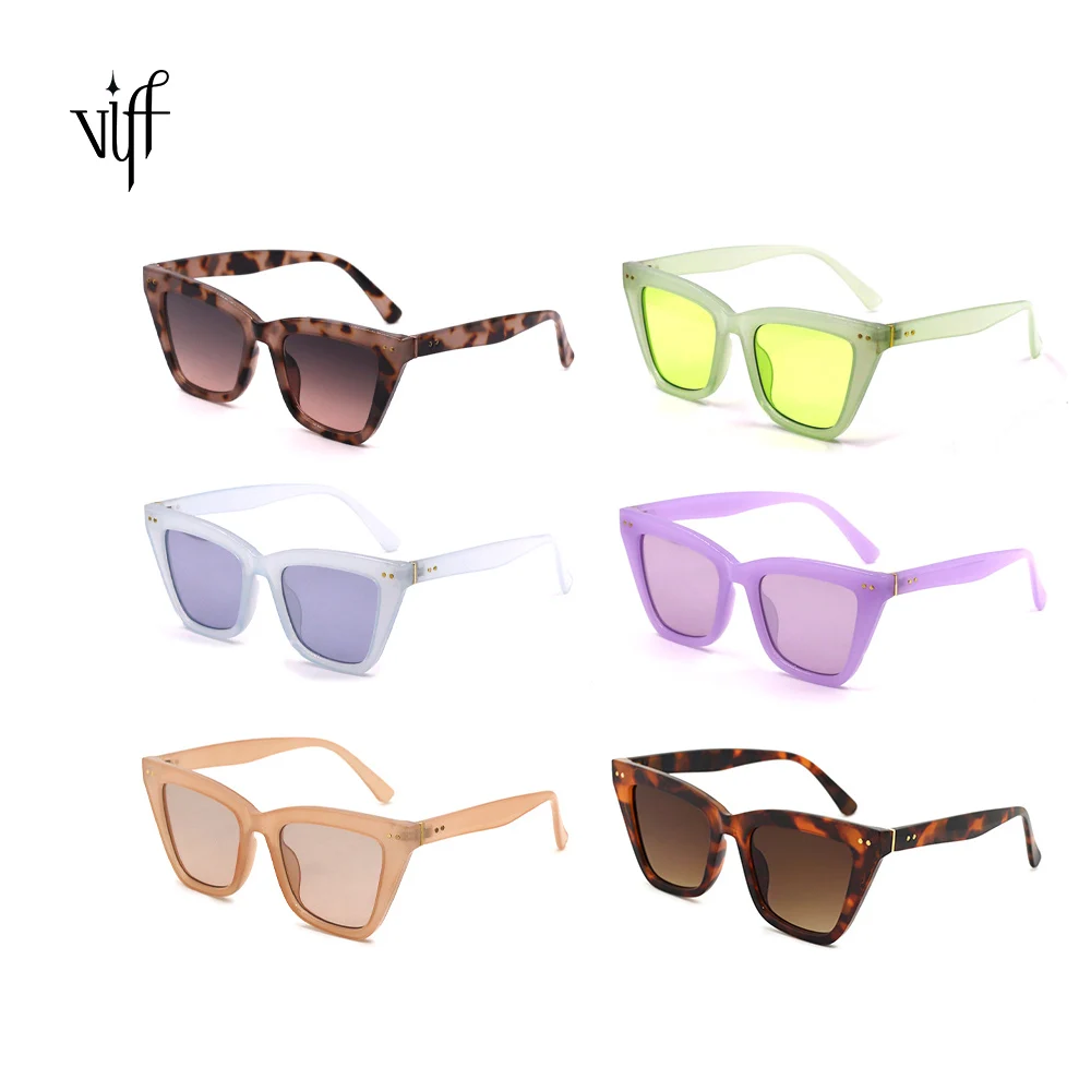 

2021 VIFF HP20600 Summer Style Custom Fashion Women Sunglasses Wholesale Director Trendy Sunglasses 2021, Multy and can be customized