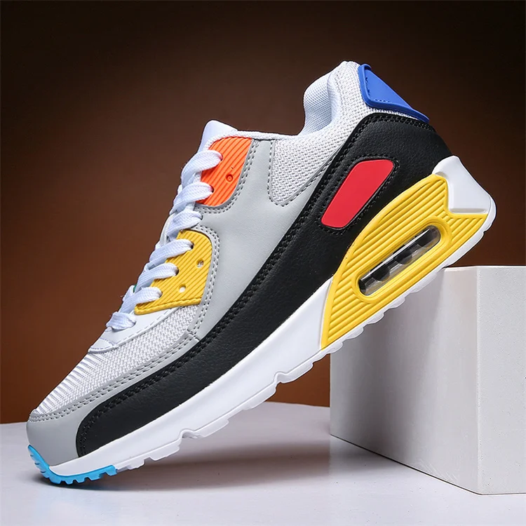 

Unisex Big Size Anti Slip Lace Up Outdoor Comfortable Mesh Breathable Professional Lightweight Mens Sports Running Shoes