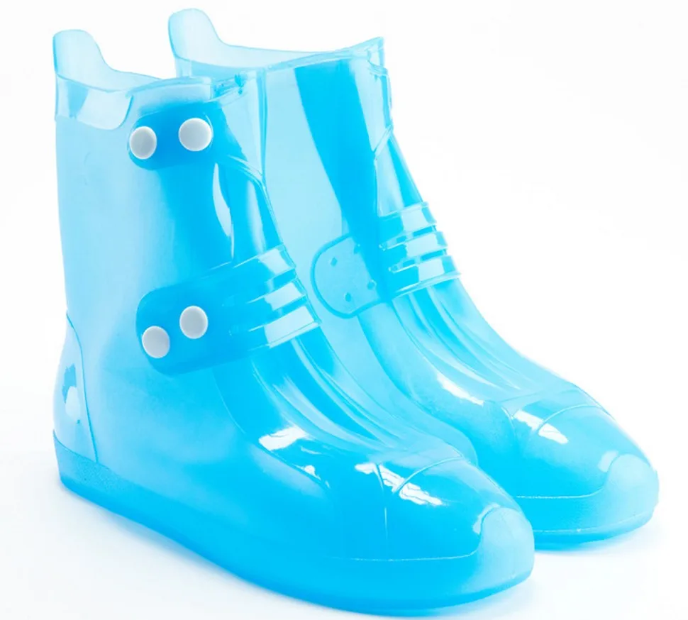 
Unisex rainproof non-slip thick silicone rain shoes cover adult rain cover shoe 